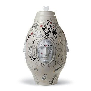 Jarrón Conversation Vase. Mediano. Serie limitada en Lladró