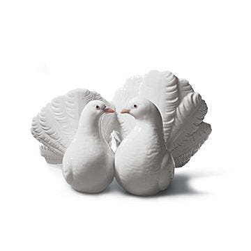 Figurina Coppia colombe in Lladró