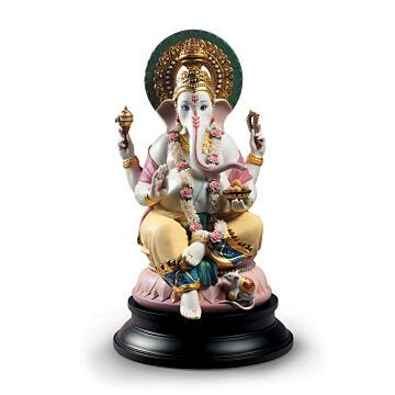 Scultura Lord Ganesha. Edizione limitata in Lladró