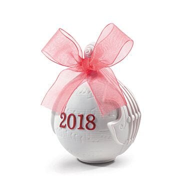 2018 Christmas Ball. Red in Lladró