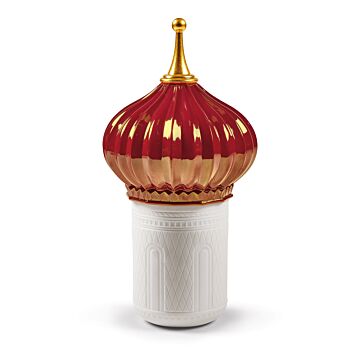 North Tower Candle 1001 Lights (ruby). Night approaches Scent in Lladró