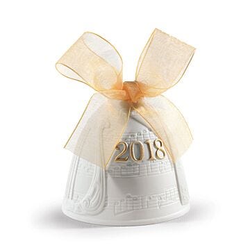 2018 Christmas Bell. Golden Lustre in Lladró