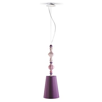 Belle de Nuit Ceiling Lamp II. Pink (US) in Lladró