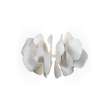 Nightbloom Wall Sconce. White. (US) in Lladró