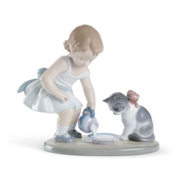 Figurina La colazione del gatto in Lladró