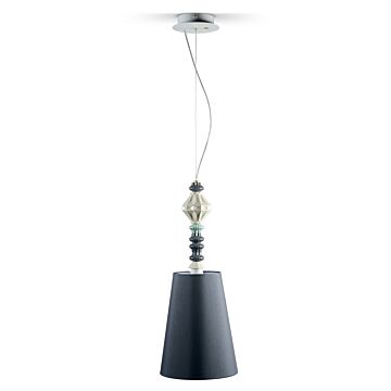Belle de Nuit Ceiling Lamp I. Black (CE/UK/CCC) in Lladró
