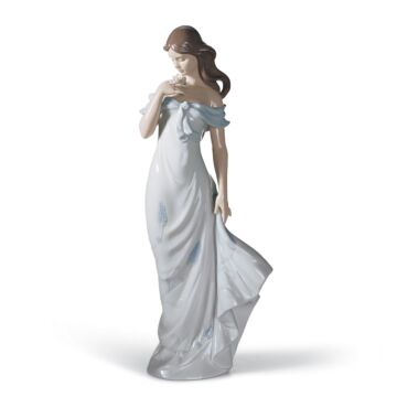 Figurina Donna Il sussurro dei fiori in Lladró