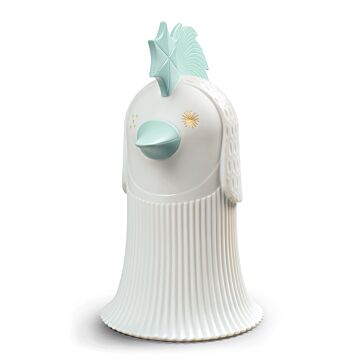 Chicken Top Joy by Jaime Hayon Christmas Ornament. Golden Lustre in Lladró