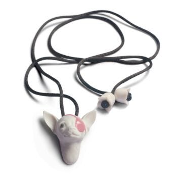 Corsair Chihuahua Pendant in Lladró