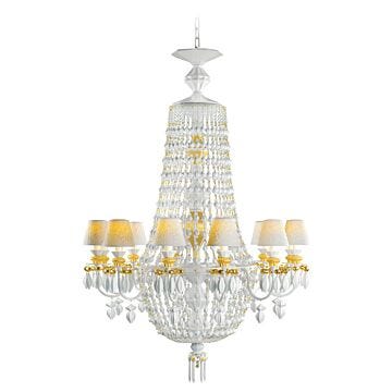 Winter Palace 12 Lights Chandelier. Golden Luster (CE/UK/CCC) in Lladró