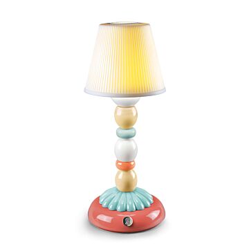 Palm Firefly Table Lamp. Pale Blue in Lladró
