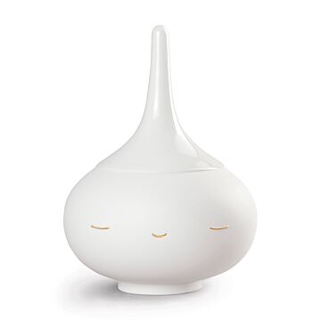 Tree Topper Christmas Ornament by Friends With You. Golden Lustre and White in Lladró