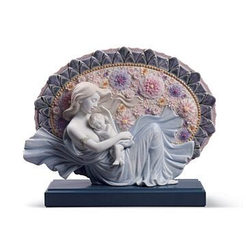 Figurina Madre Il fiorire della vita in Lladró