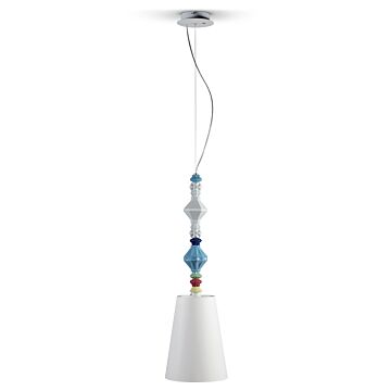 Belle de Nuit Ceiling Lamp II. Multicolor (JP) in Lladró