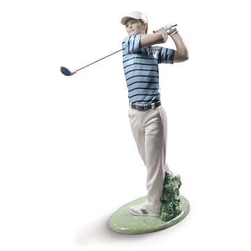 Figurina Campione di golf in Lladró