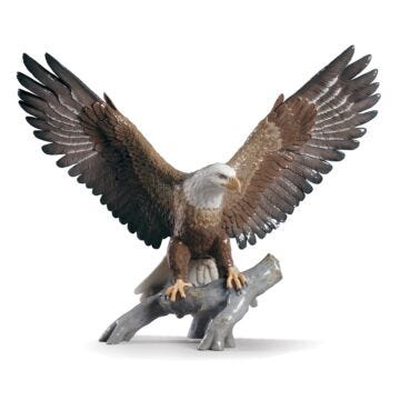 Scultura Aquila in Lladró
