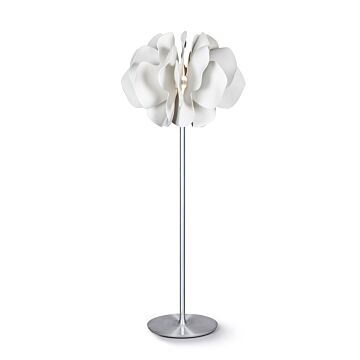 Nightbloom Floor Lamp. White. (UK) in Lladró