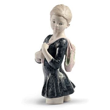 My Dance Class Ballet Figurine. Black in Lladró