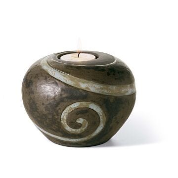 TEA LIGHT CANDLEHOLDER PULSE OF AFRICA in Lladró