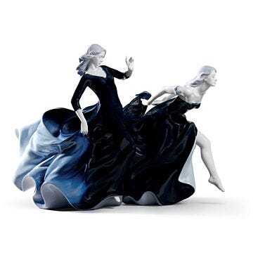 Night Approaches Sculpture. Limited Edition in Lladró