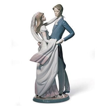 Figurina Coppia Ballo di nozze in Lladró