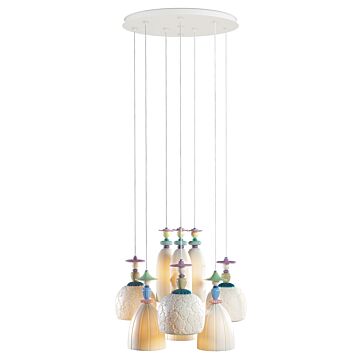 Madermoiselle 9 Lights Seaside Dreams Chandelier (CE/UK/CCC) in Lladró