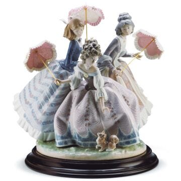 Scultura Tre sorelle. Edizione limitata in Lladró