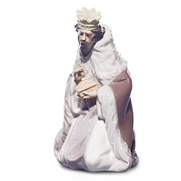 Figurina Natività re Gaspare - II in Lladró