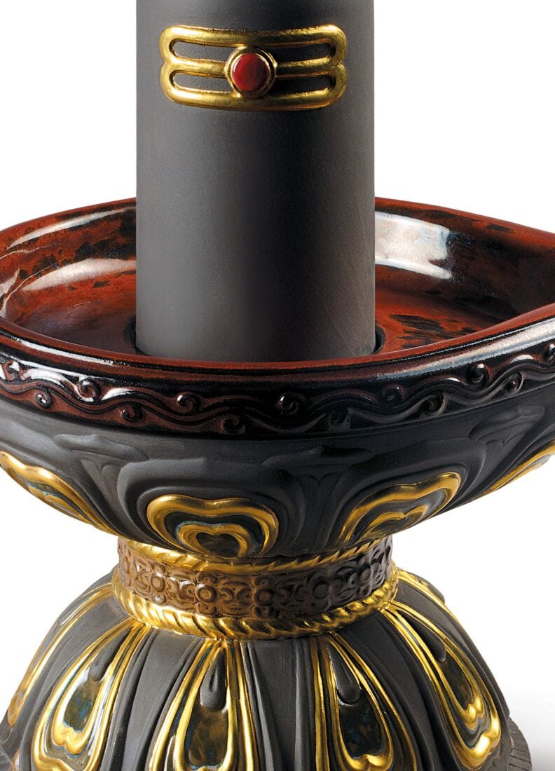 Figura Lingam. Lustre oro, 2 de 2