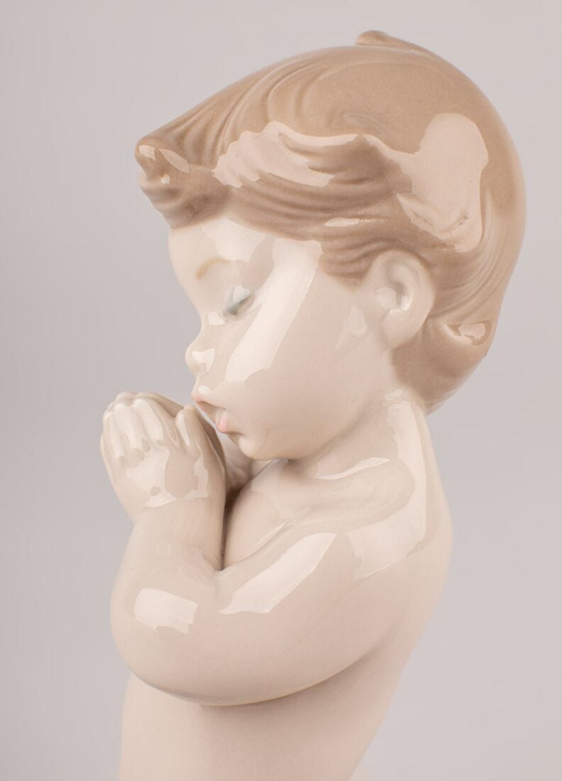A Child's Prayer Boy Figurine, 4 of 6