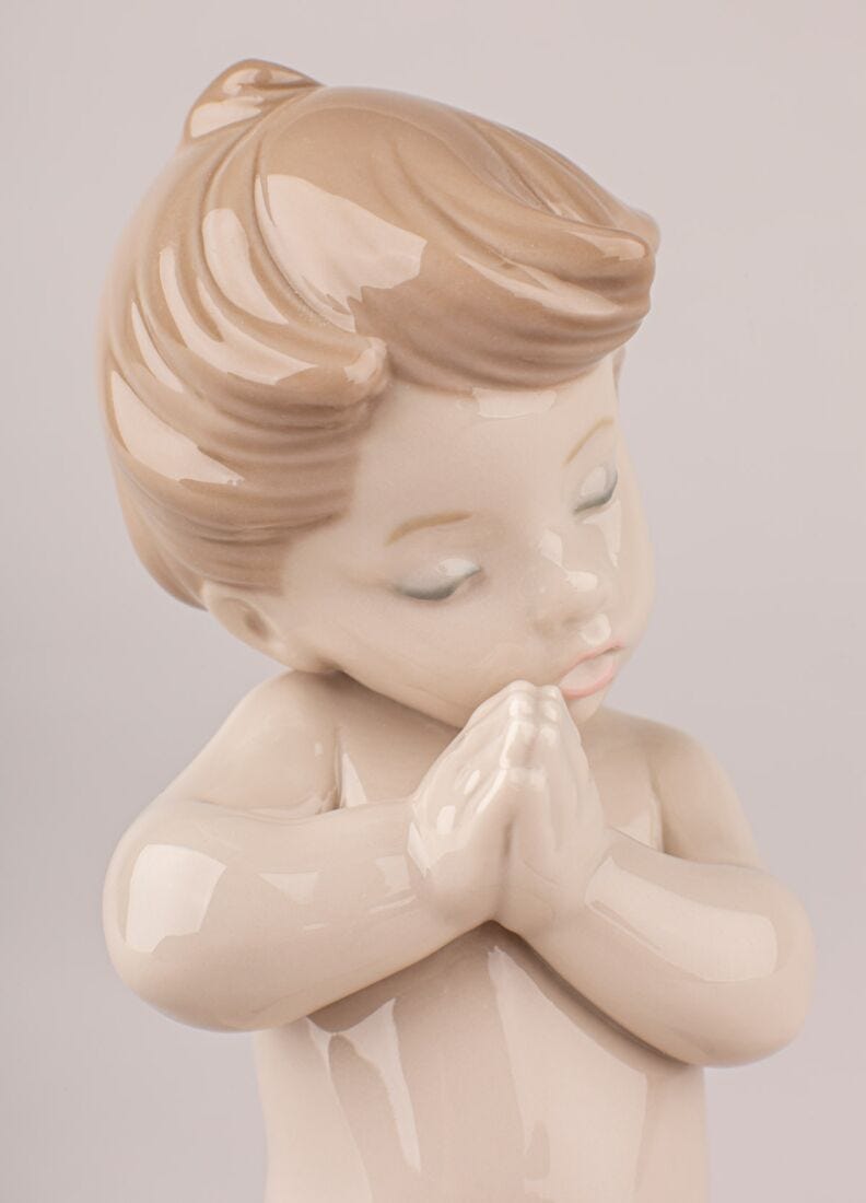 A Child's Prayer Boy Figurine, 6 of 6