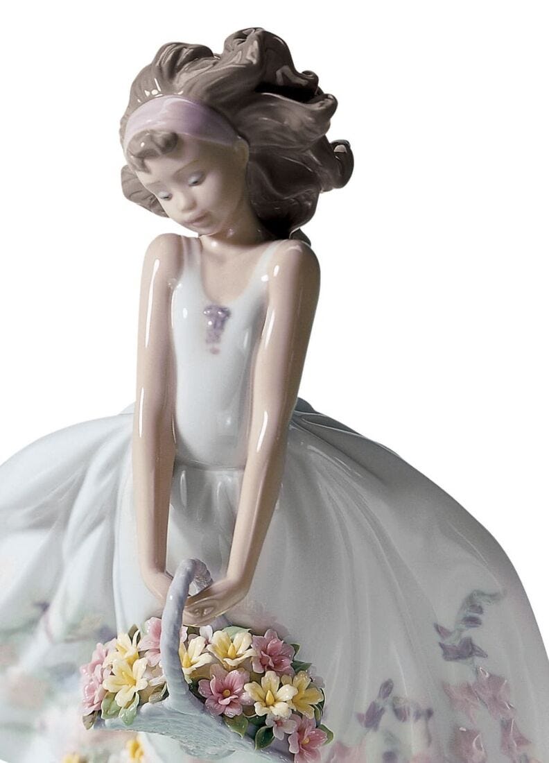 Wild Flowers Girl Figurine, 2 of 5
