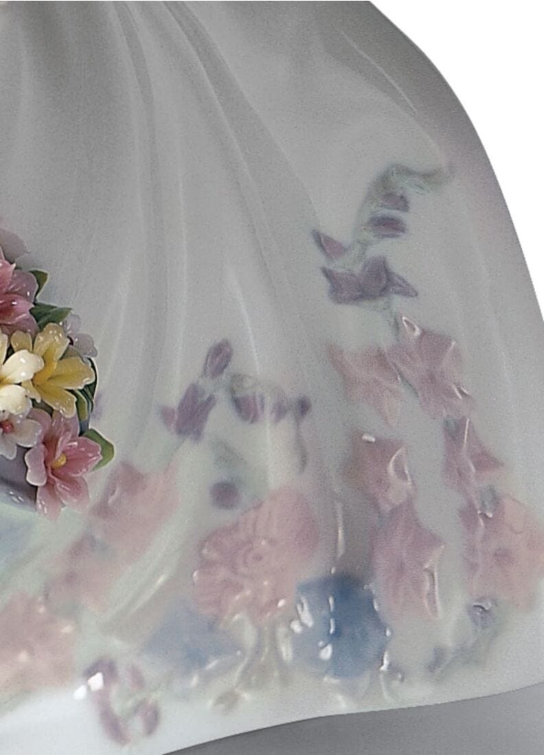 Wild Flowers Girl Figurine, 5 of 5