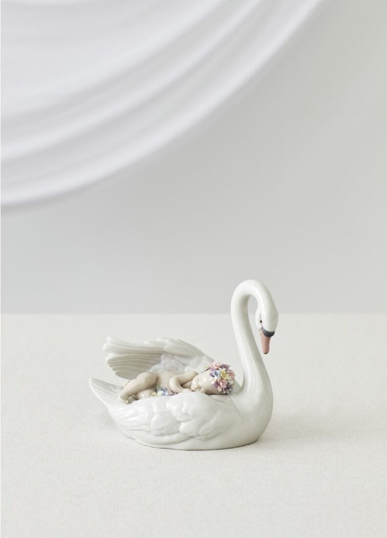 Drifting through Dreamland Swan Figurine, 6 of 7