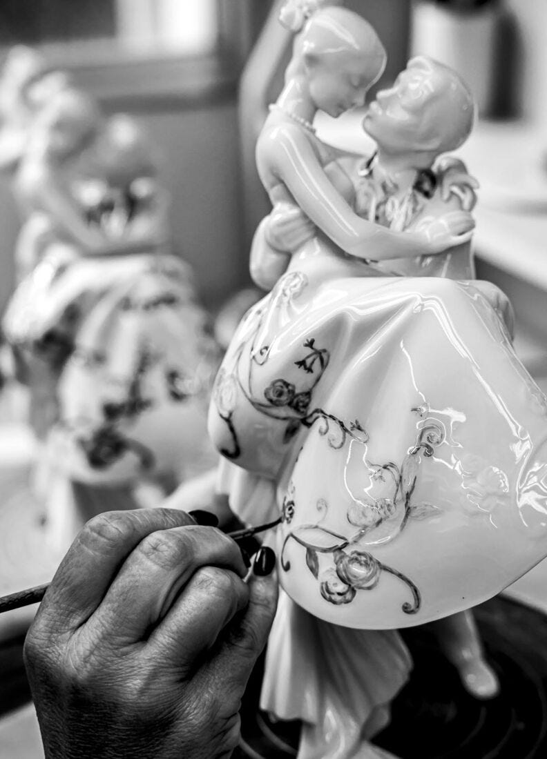 The Happiest Day Couple. Figurine. Silver luster, 6 of 6