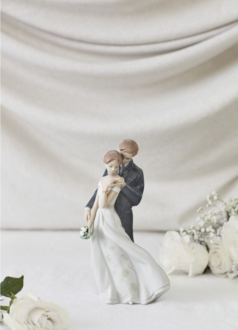 Figura pareja de novios Amor eterno, 6 de 7