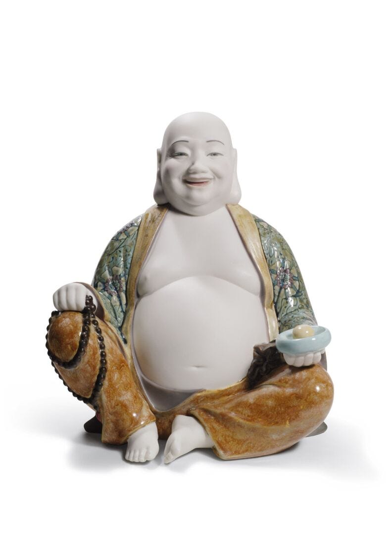 Happy Buddha Figurine, 1 of 6
