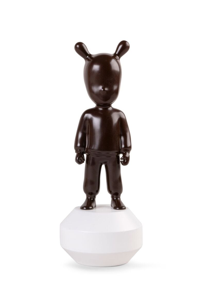 The chocolate Guest Sculpture. Small model, 1 of 7