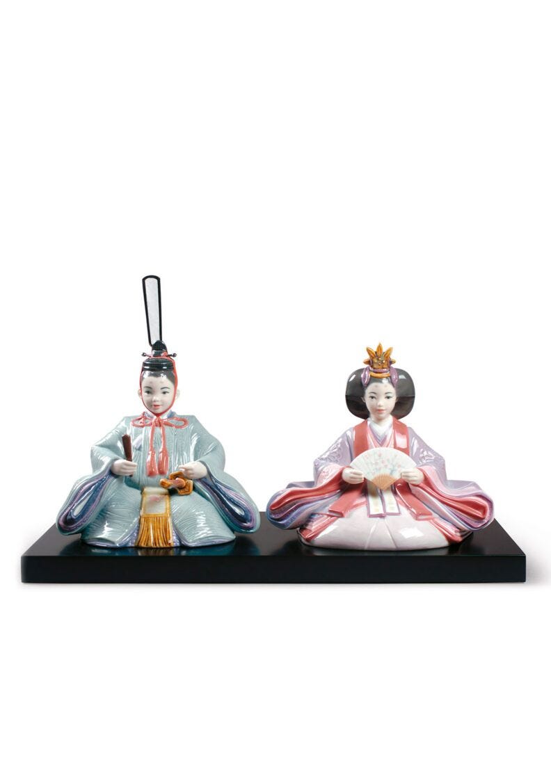 Hinamatsuri Dolls Figurine, 1 of 9