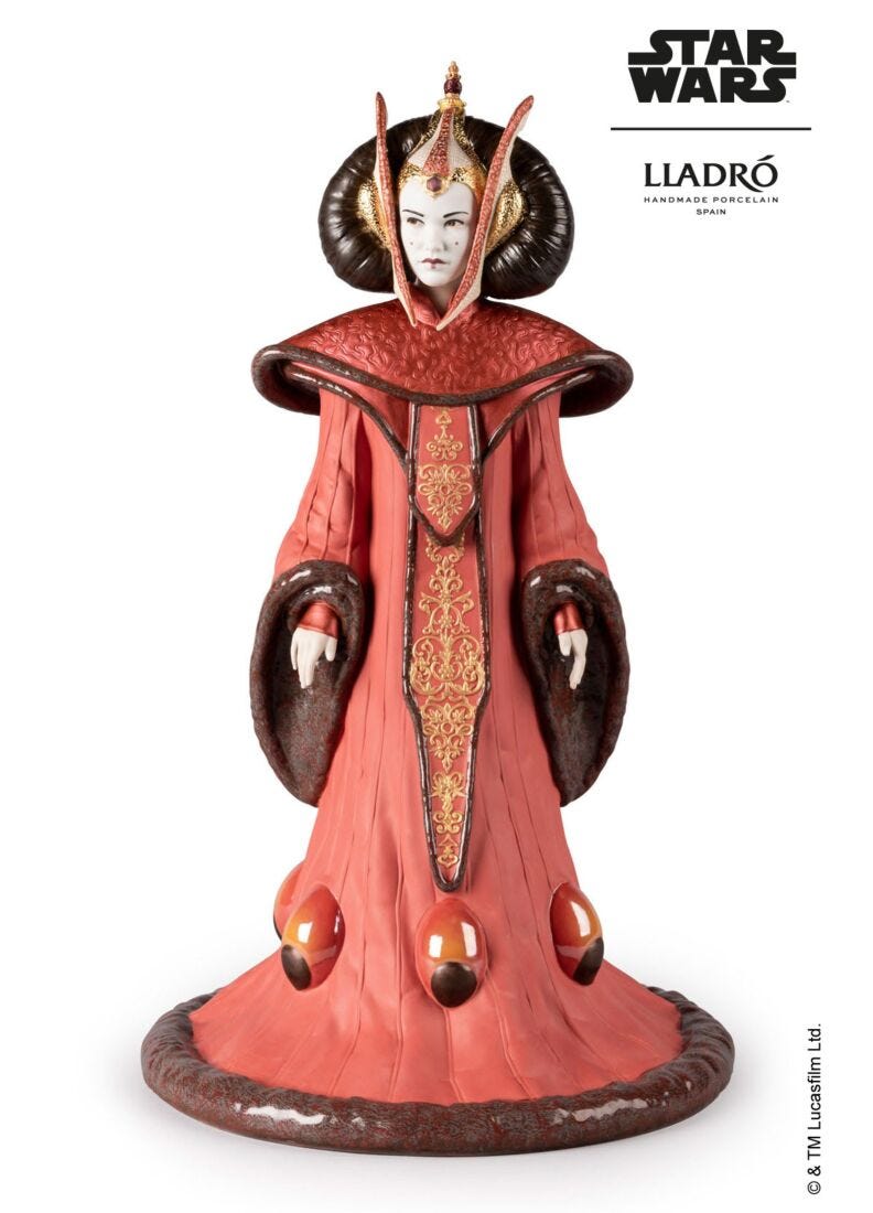 Queen Amidala™ in the Throne Room Sculpture. Limited Edition, 1 of 8