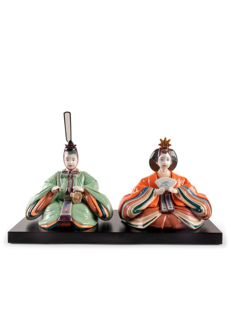 雛人形(Green & Orange)、1 / 7