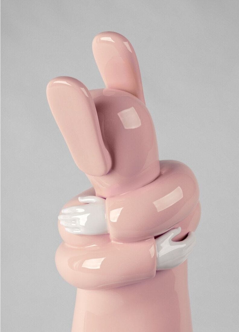 Escultura Embraced (Rosa), 4 de 5