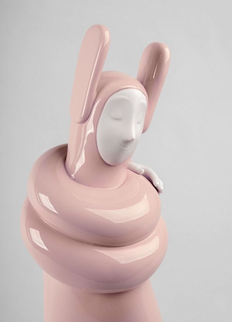 Escultura Embraced (Rosa), 5 de 5