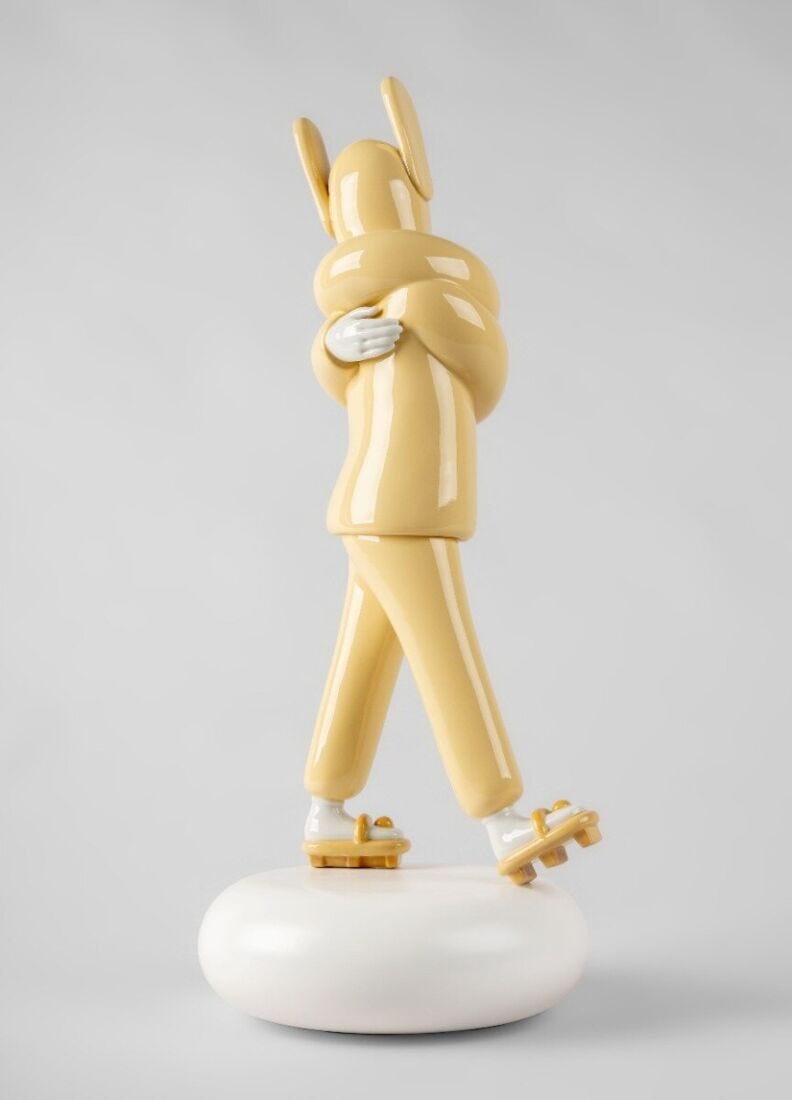 Escultura Embraced (Amarillo), 3 de 6