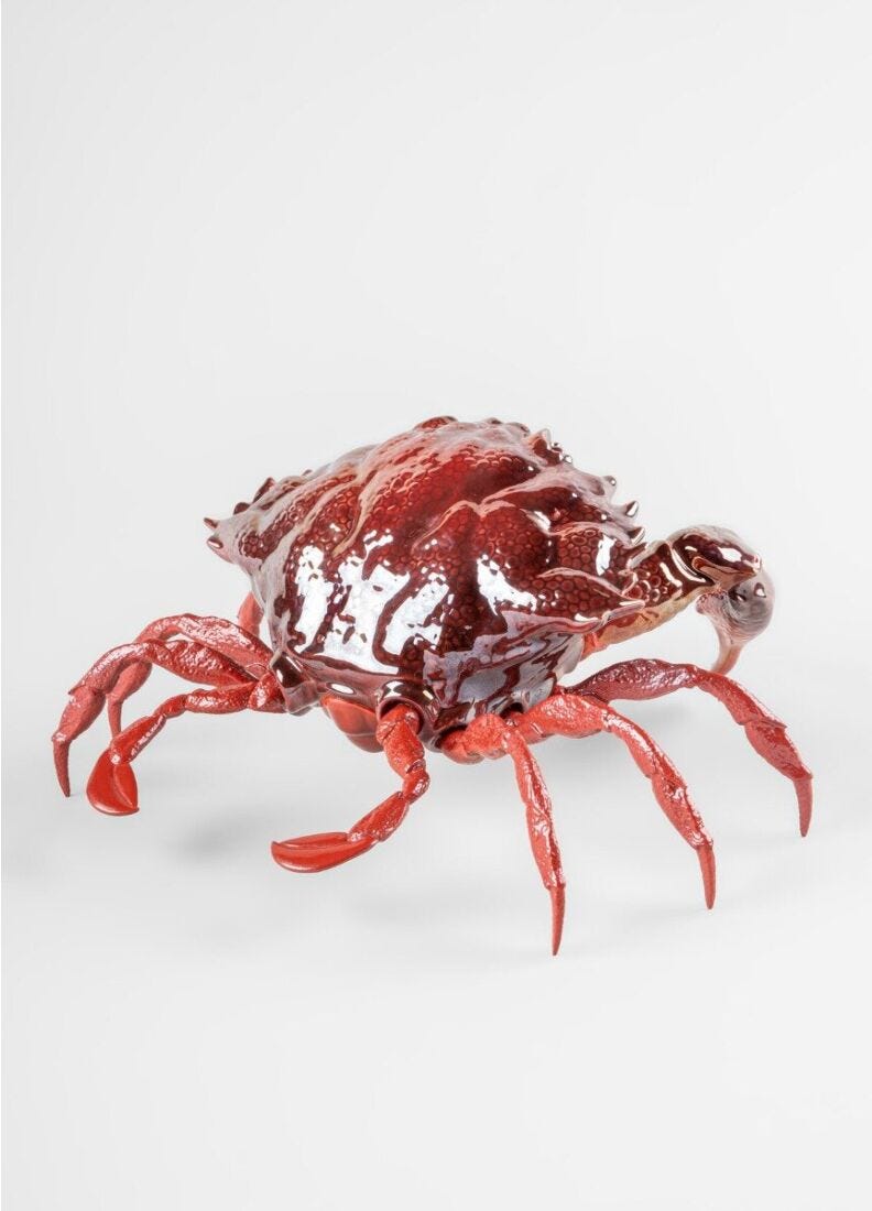 Escultura Cangrejo. Rojo, 3 de 6