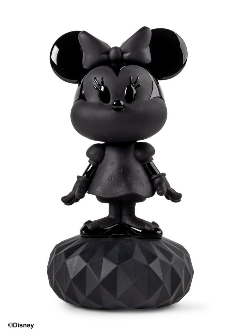 Minnie Total Black Sculpture, 1 of 8