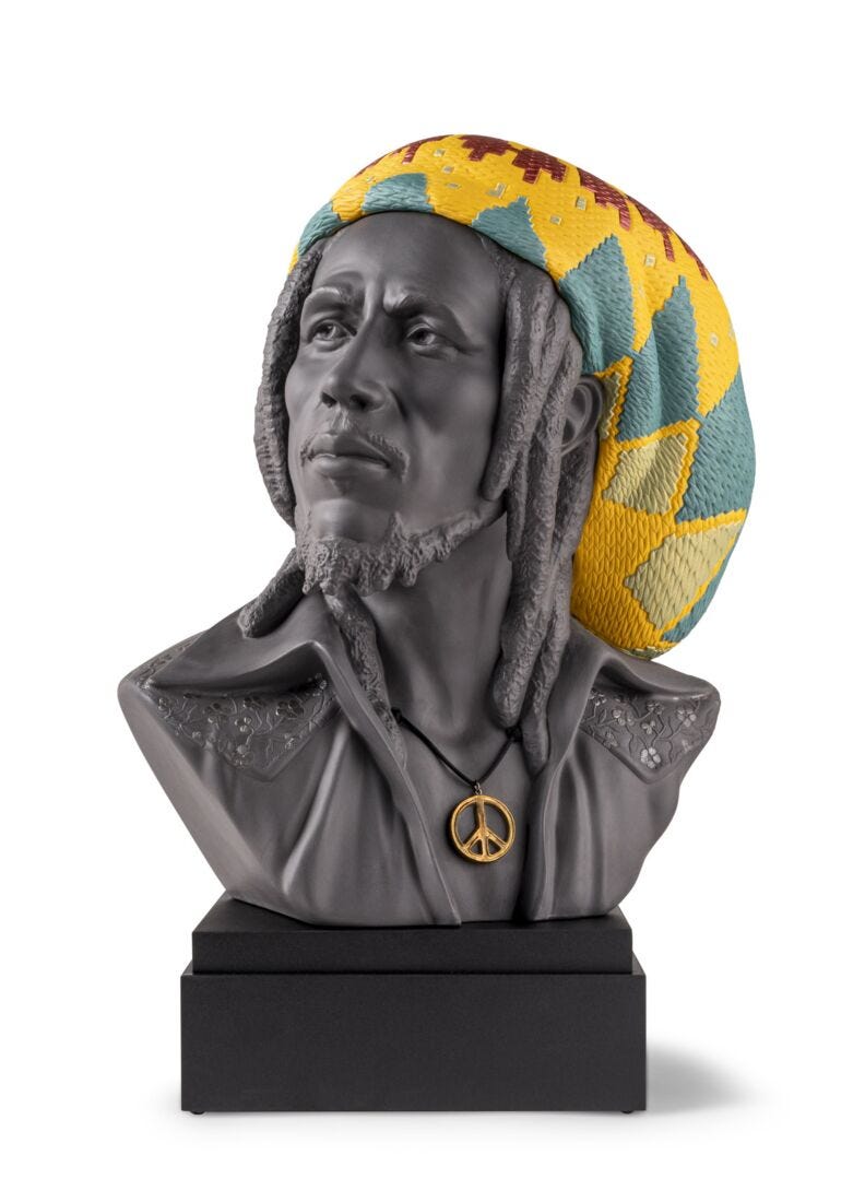 Scultura Bob Marley. Serie Limitata, 1 di 10