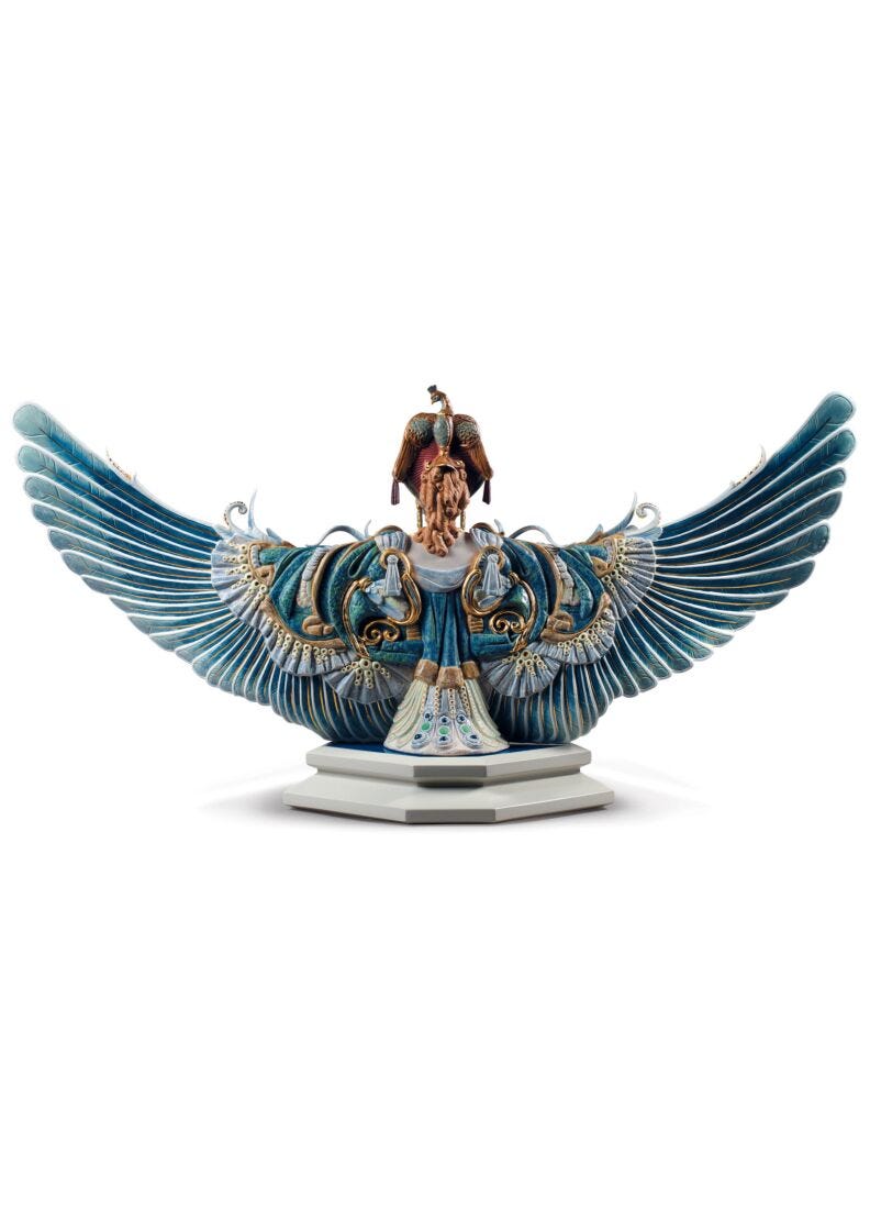 Winged fantasy Woman Sculpture. Limited Edition, 4 of 7