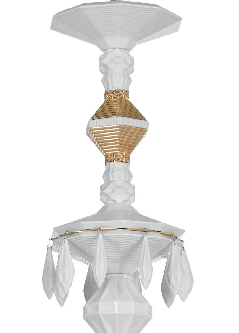 Chandelier Belle de Nuit 24 luces. Lustre oro (CE/UK/CCC), 4 de 5