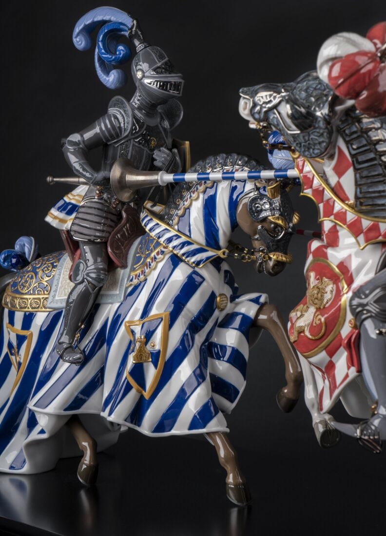 Scultura Torneo Medievale. Serie Limitata, 2 di 6